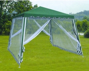 Waterproof PE Garden Tent With Mosquito Net