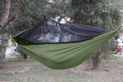 Camping Sleeping Hammock Intergrated with Bug Net