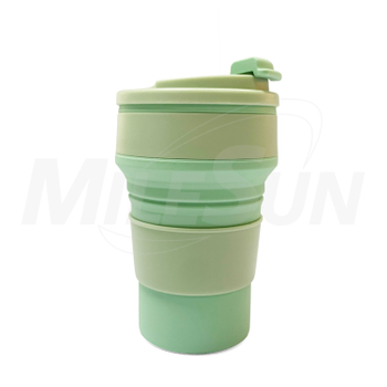 Silicone folding water cup