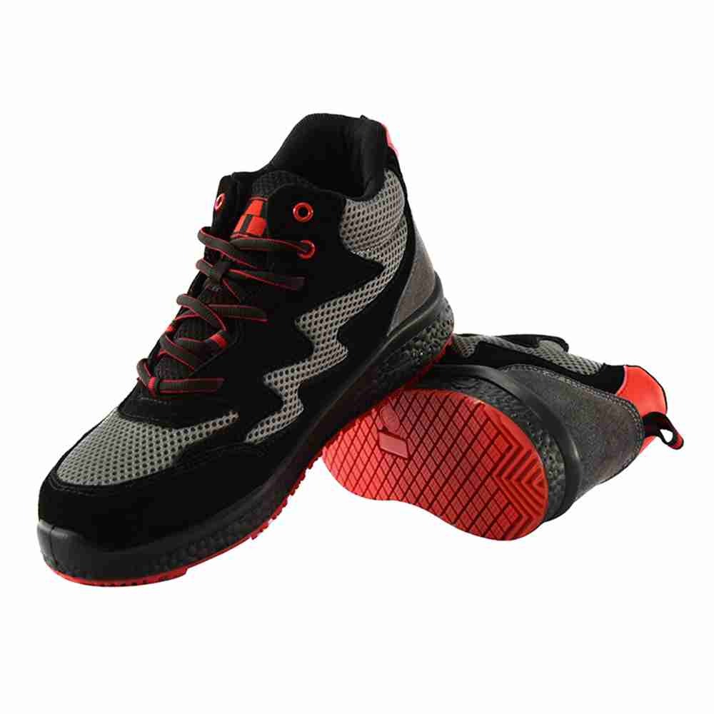 Factory Direct Labor Insurance Breathable Shoes Leather Light Anti-smashing Anti-stab Safety Work Shoes