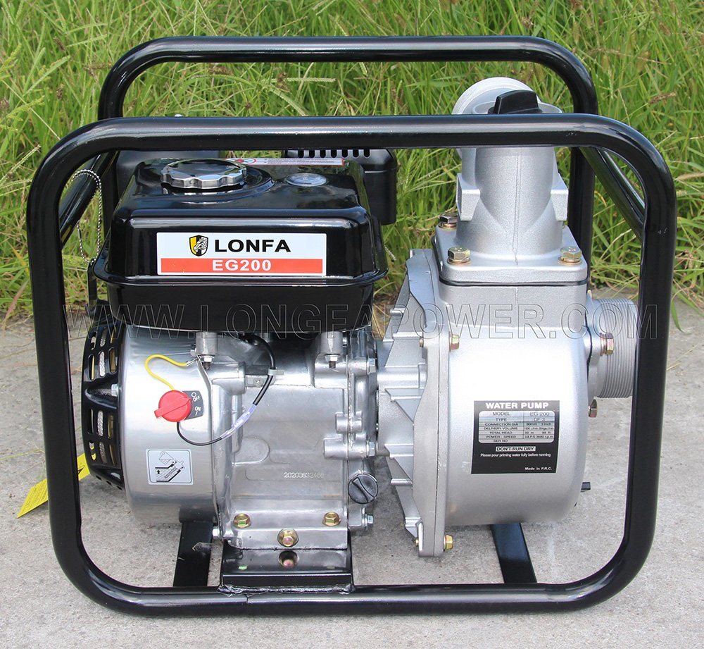 3inch 5.0HP Four Stroke Ohv Gasoline Water Pump Eg200 Eg150
