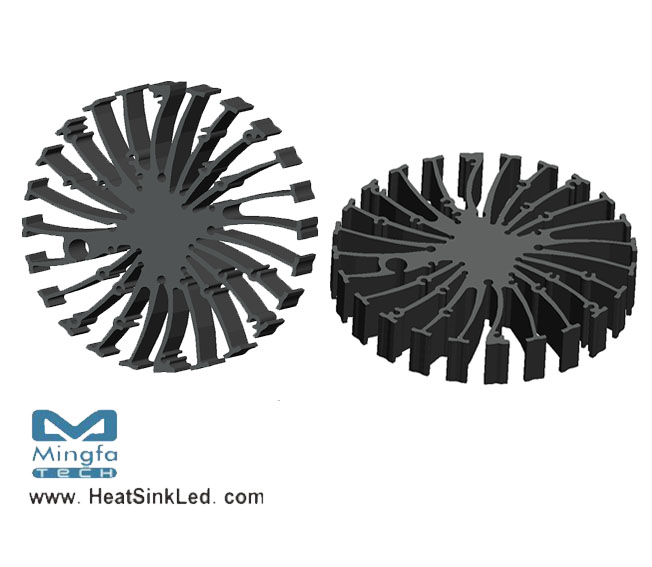 EtraLED-SEO-11020 for Seoul Modular Passive LED Cooler Φ110mm