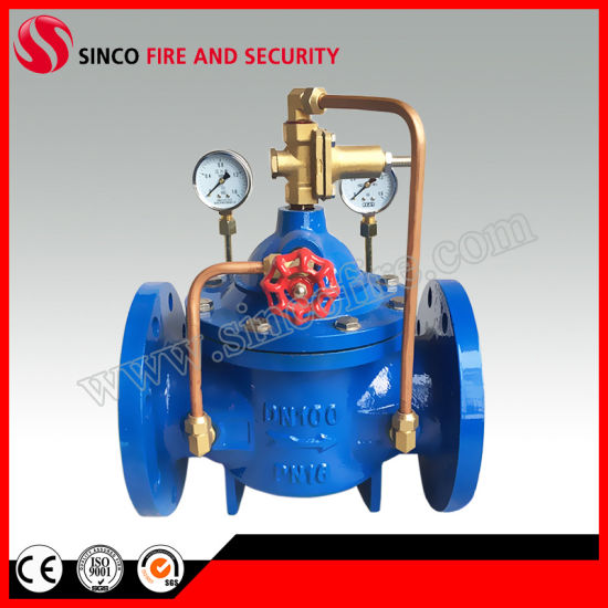Water Flow Hydraulic Control Pressure Reducing Valve