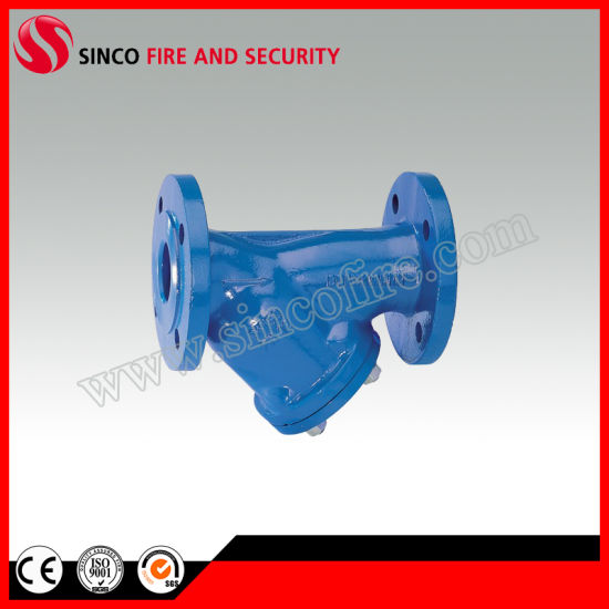 Cast Iron Body Pn16 Flanged End Y Strainer