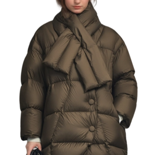 Schalkragenpufferjacke