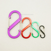  S Shaped Aluminium Carabiner Bidirectional Snap Hook