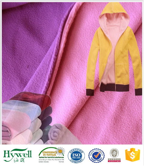 Micro poliéster polar para chaqueta y manta
