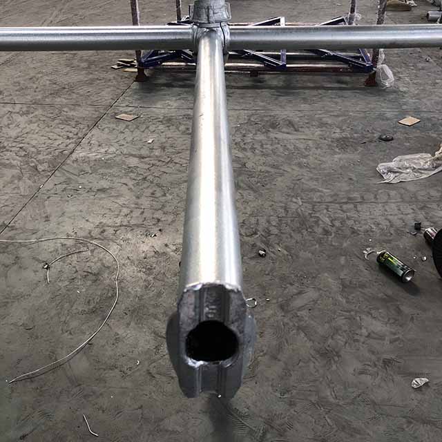 Sistema de andamios HDG Cuplock Ledger galvanizado