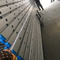 Escalera recta de aluminio de andamios de material de construcción de 6M