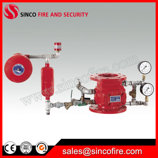 Dn150 Ductile Iron Alarm Check Valve Wet Alarm Valve Fire Alarm Valve 7301