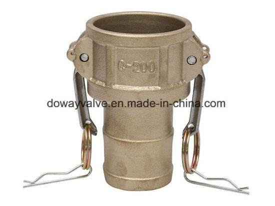 Parte B Acoplador rápido Camlock de latón