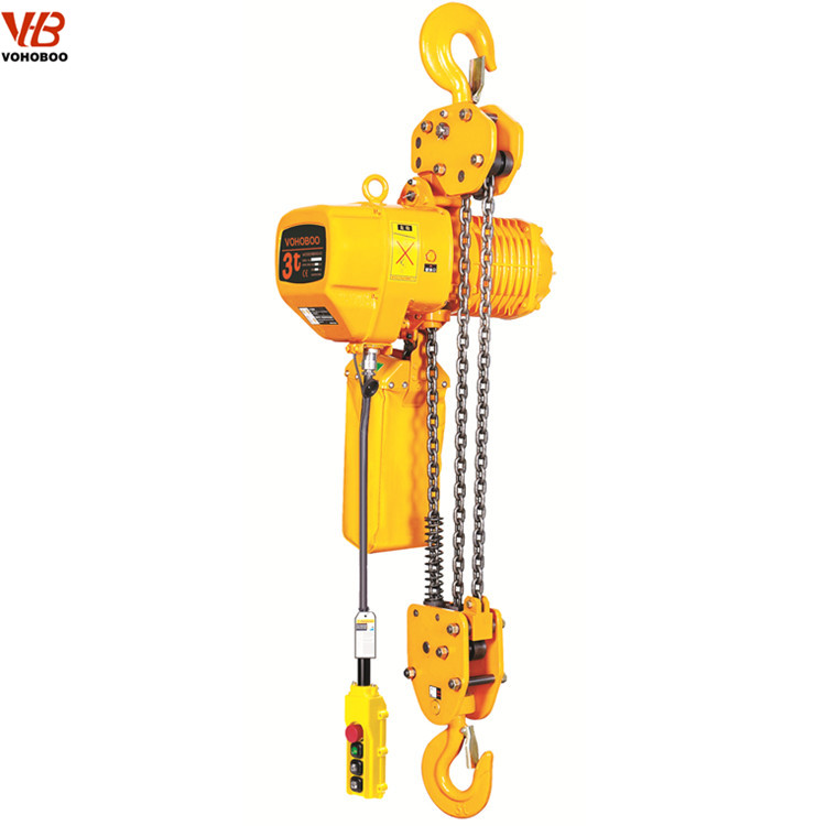 HHBB hook type electric chain hoist