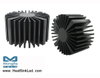 SimpoLED-BRI-160100 for Bridgelux Modular Passive LED Cooler Φ160mm