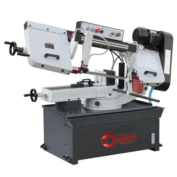 10 Inch x 18 Inch Metal Cutting Band Saw With Swiveling Base - Horizontal Bandsaws BS-1018R