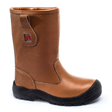High cut Steel Toe Fashion Waterproof Construction High Quality breathable Anti-slip Safety shoes botas de seguridad industrial