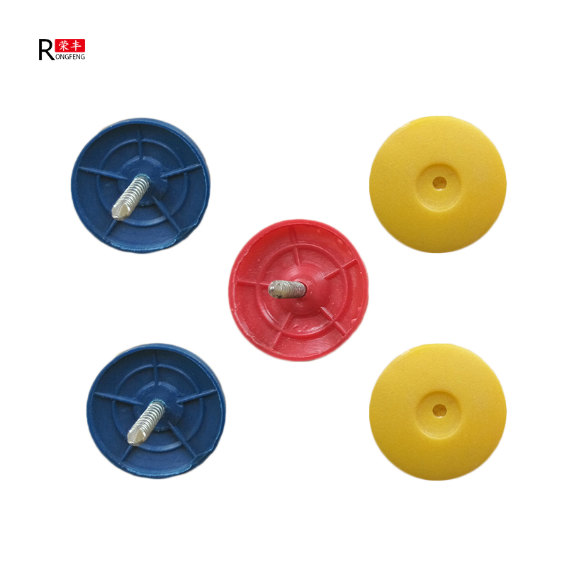 All-season performance plastic cap nails for fastening wall