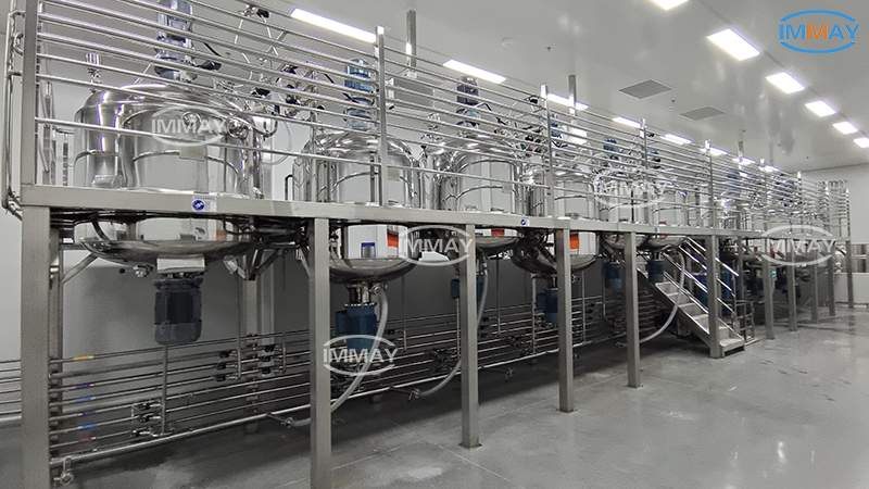 Professional mixing tank manufacturer الشركة المصنعة لخزان الخلط المهنية