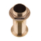 Accesorio pasacasco roscado para barco de bronce