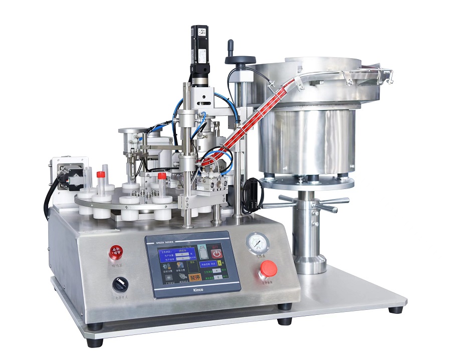 Automatic Small Bottle Filling Capping Machine