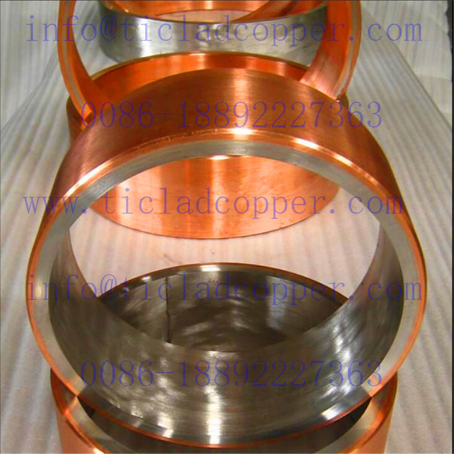 titanium clad copper bar, titanium clad copper rod, steel clad copper