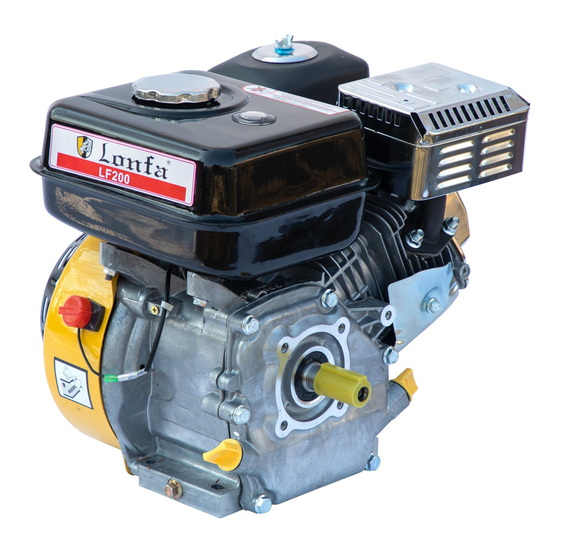 6.5HP 7HP 4 Stroke Single Cylinder OHV Air Cooled Eagledesign Gasoline Engine Water Pump Engine LF200