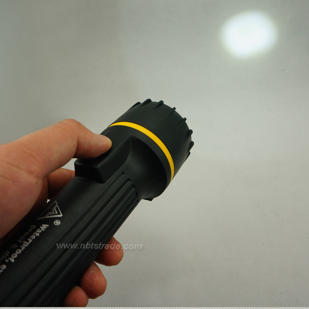 2D Waterproof PVC coated LED Flashlight