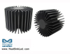 SimpoLED-BRI-13580 for Bridgelux Modular Passive LED Cooler Φ135mm
