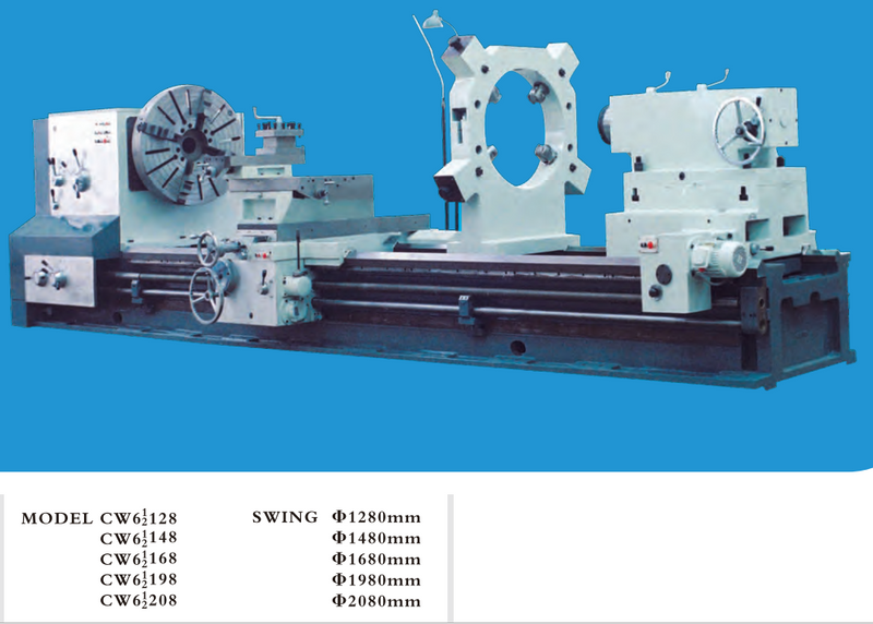 10 TON HEAVY DUTY LATHE CW61128-CW61148-CW61168-CW61198-CW61208