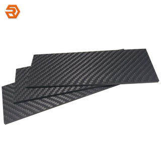 Black Full Matte 3K Carbon Fiber Sheet/Plate for Making Knife Handle