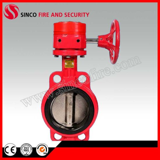 Grooved End Wafer Signal Butterfly Valve