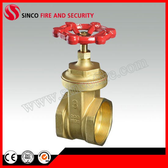 Fogred Brass Gate Valve for Water Control Valve
