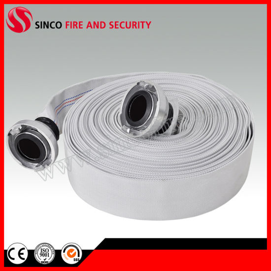 White Fire Hose with Storz Couplings or Fittings