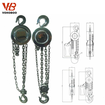 Stainless Steel Manual Chain Hoist
