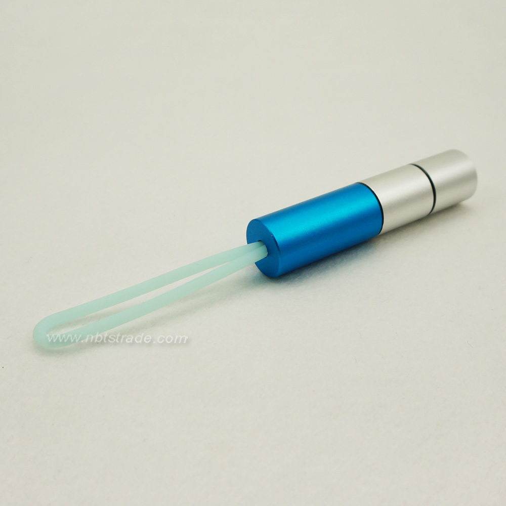 Mini LED Flashlight with Pill Box