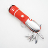 Multi Function Adjustable LED Flashlight with Multi Tool And Hidden Hammer And Cutter