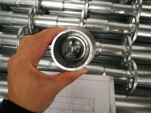 Collar de base de andamio galvanizado en caliente HDG Ringlock System