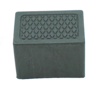 Rectangular Plastic Cap for Furniture Legs