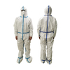 Wholesale Non Woven CPE Disposable Isolation Gown Disposable Factory Protect Suit 