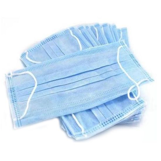 Disposable Non-Woven 3ply Face Mask Mouth Mask with Earloops