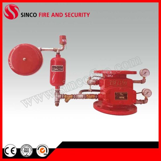 Cast Iron Red Epoxy Alarm Valve Coating Alarm Check Valve