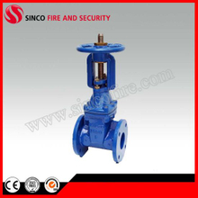 Ductile Cast Iron Flanged Resilient Seat Rising Stem Gate Valve