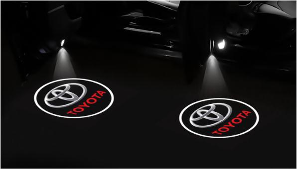 Global Toyota Car Door 3D Led Logo Projector Light Buy Toyota Logo