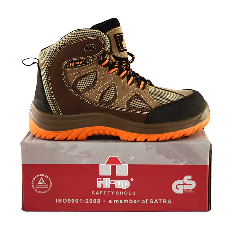 Middle cut suede Four Seasons Anti slip oil resistant fashionable Outdoor in stock protective botas de seguridad industrial