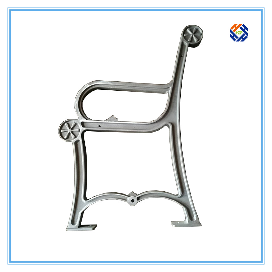 Aluminum casting bench ends .cast Iron outdoor bench 