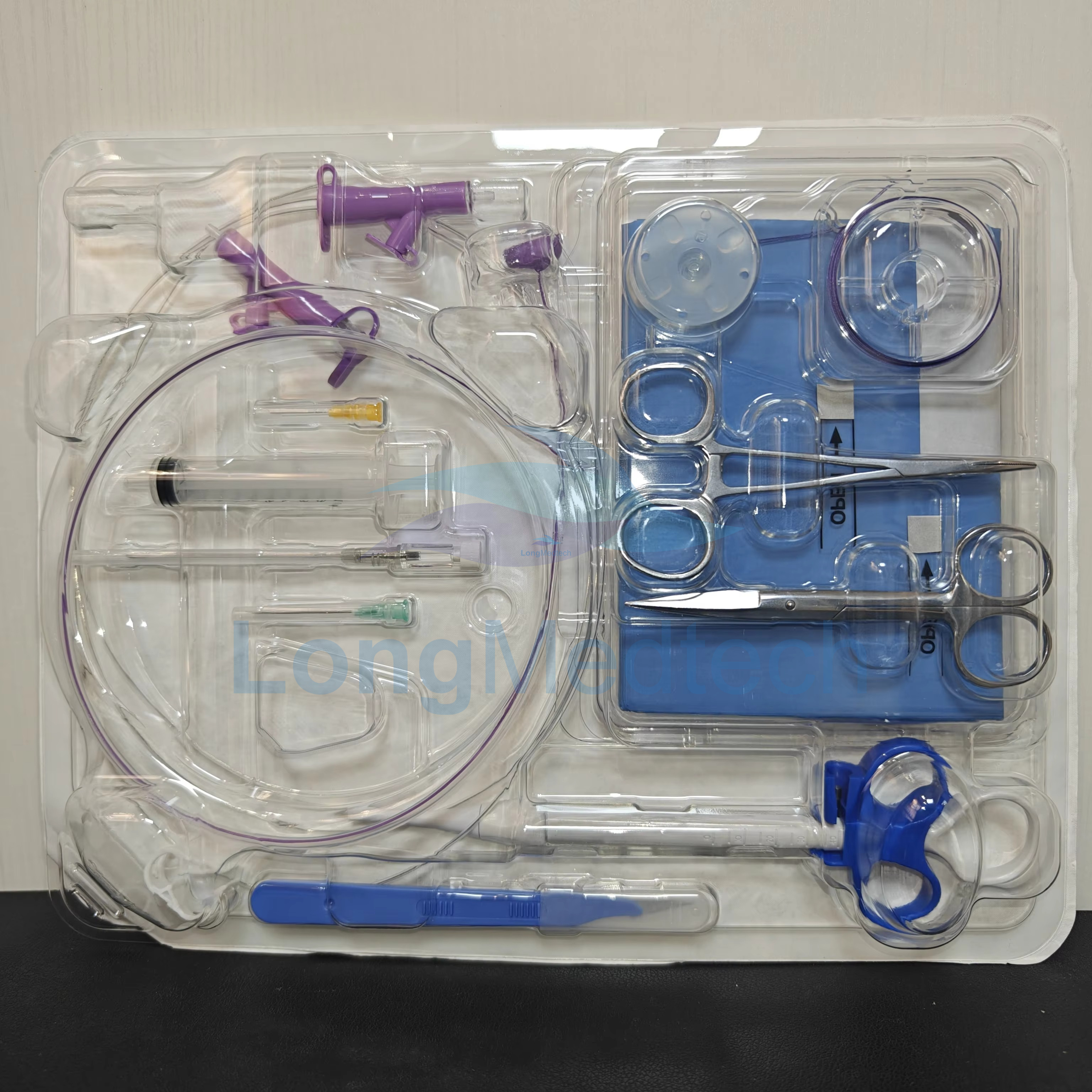 Percutaneous Endoscopic Gastrostomy PEG Kit Kit PEG pour gastrostomie endoscopique percutanée