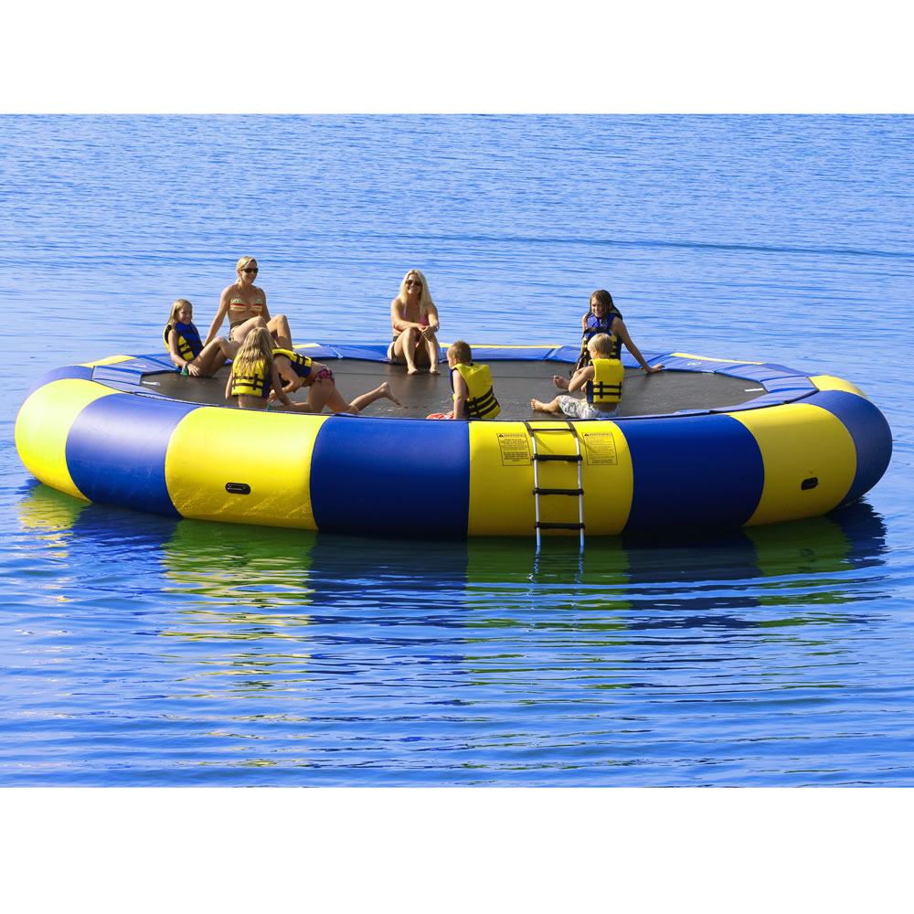 Big Inflatable Water Trampoline Jumping Matt for Water Games