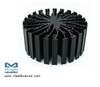 EtraLED-11080 Modular Passive LED Star Heat Sink Φ110mm