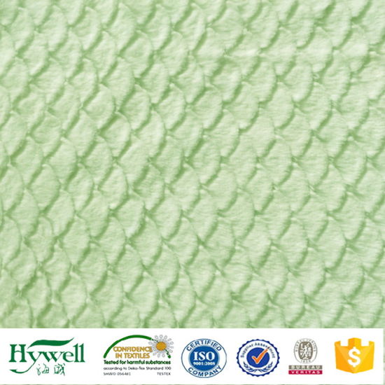 100% полиэстер с тиснением PV плюш для одеяла