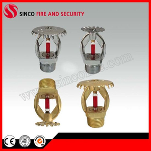 Made in China Brass/Chrome Standard Response Fire Sprinkler