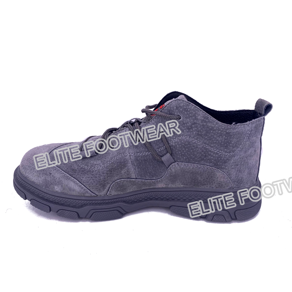 Retail on line labor shoes supplier steel toe man ladies men working boots high quality break and Pierce resistant